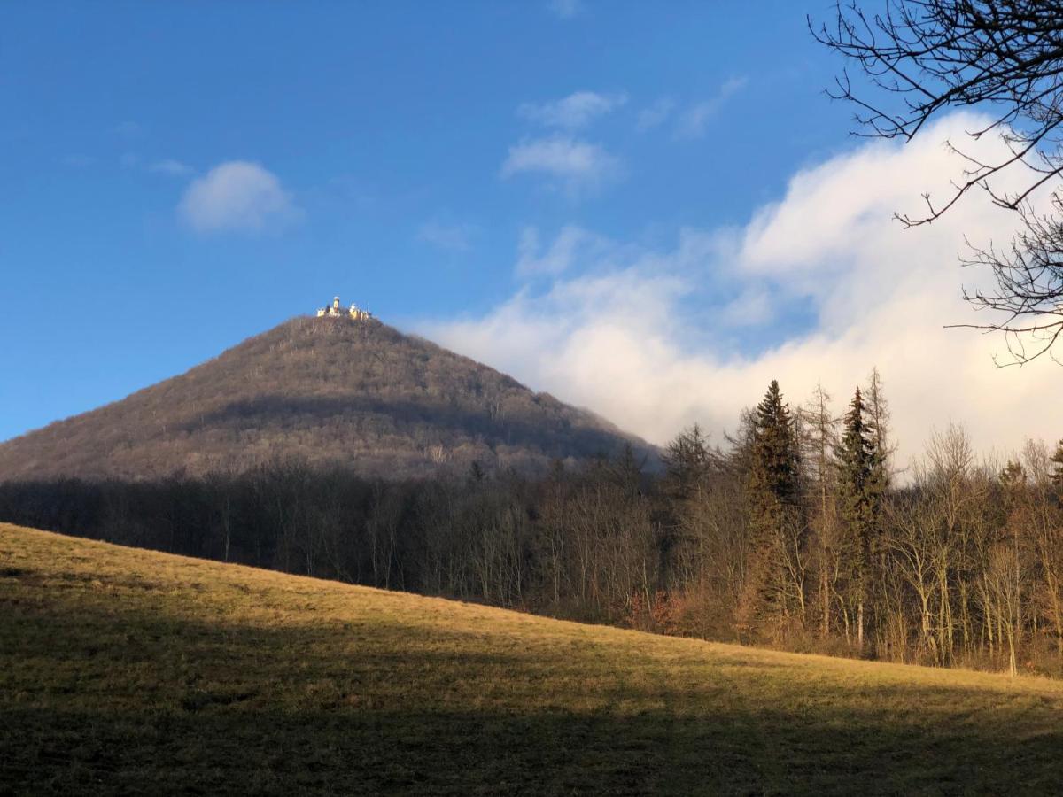 Pokoje V Chalupe Pod Milesovkou Velemin Buitenkant foto