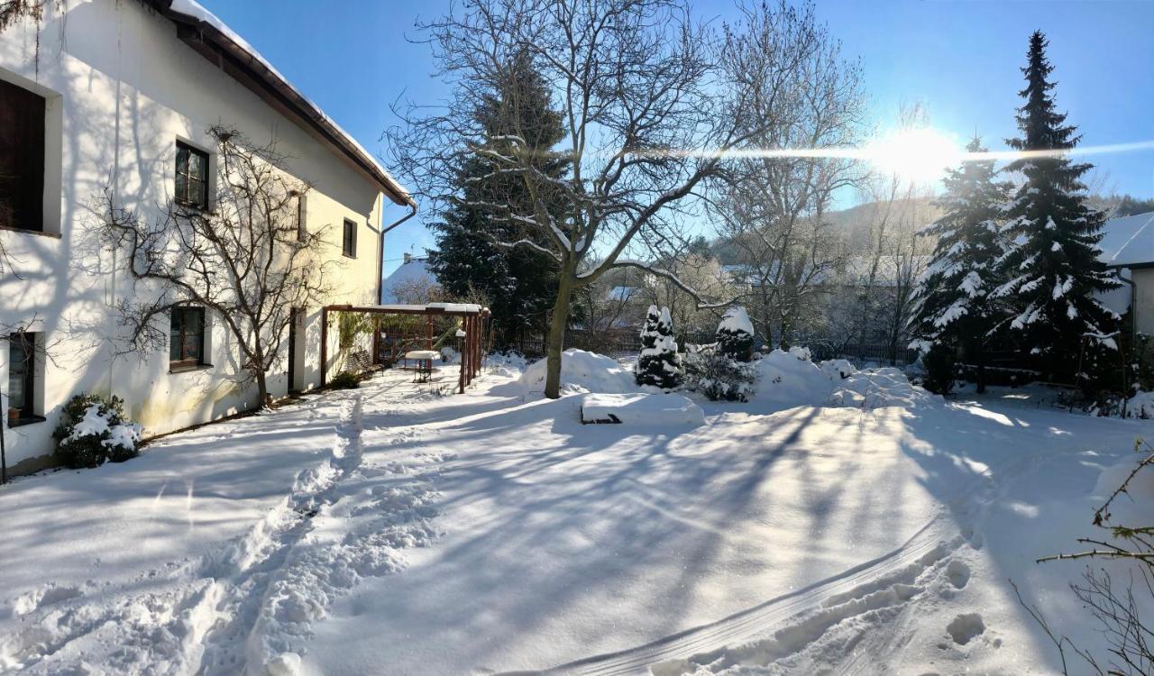 Pokoje V Chalupe Pod Milesovkou Appartement Velemin Buitenkant foto