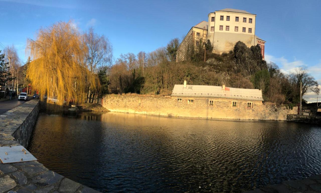 Pokoje V Chalupe Pod Milesovkou Velemin Buitenkant foto