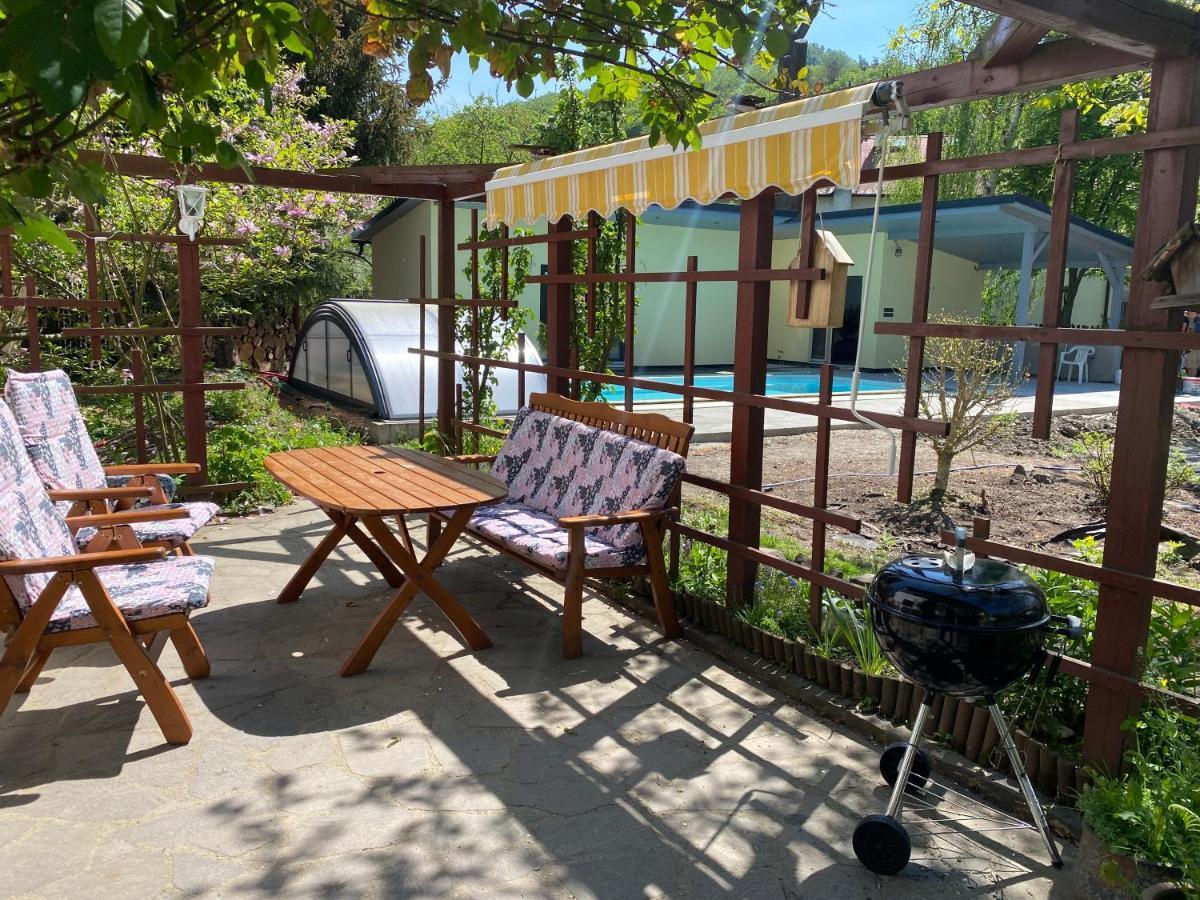 Pokoje V Chalupe Pod Milesovkou Velemin Buitenkant foto
