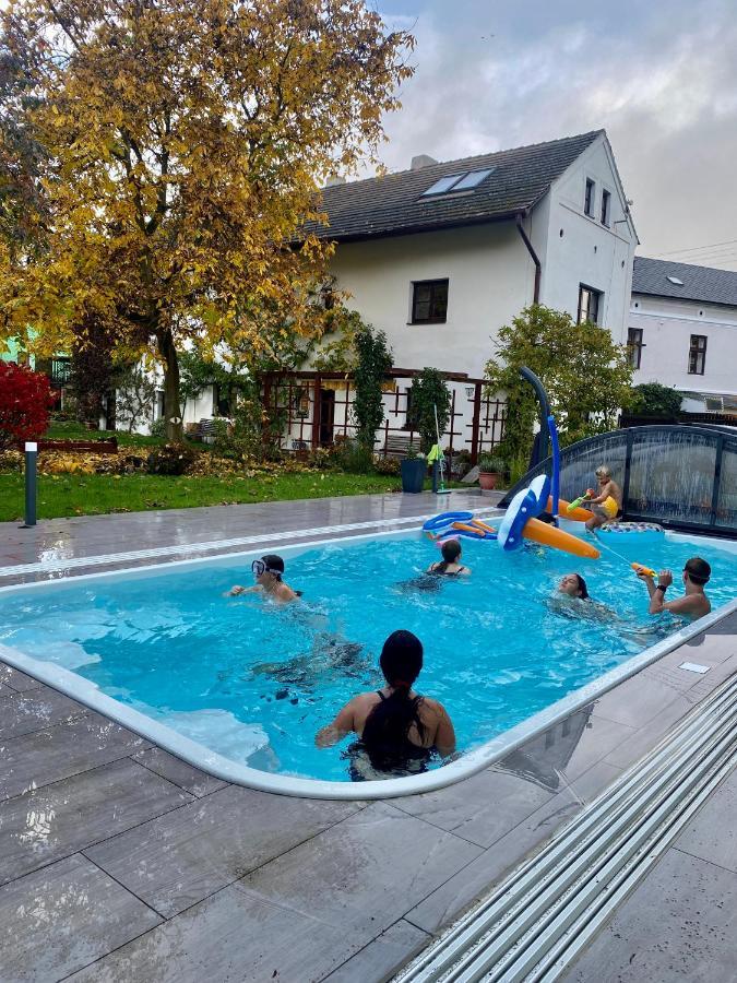 Pokoje V Chalupe Pod Milesovkou Velemin Buitenkant foto